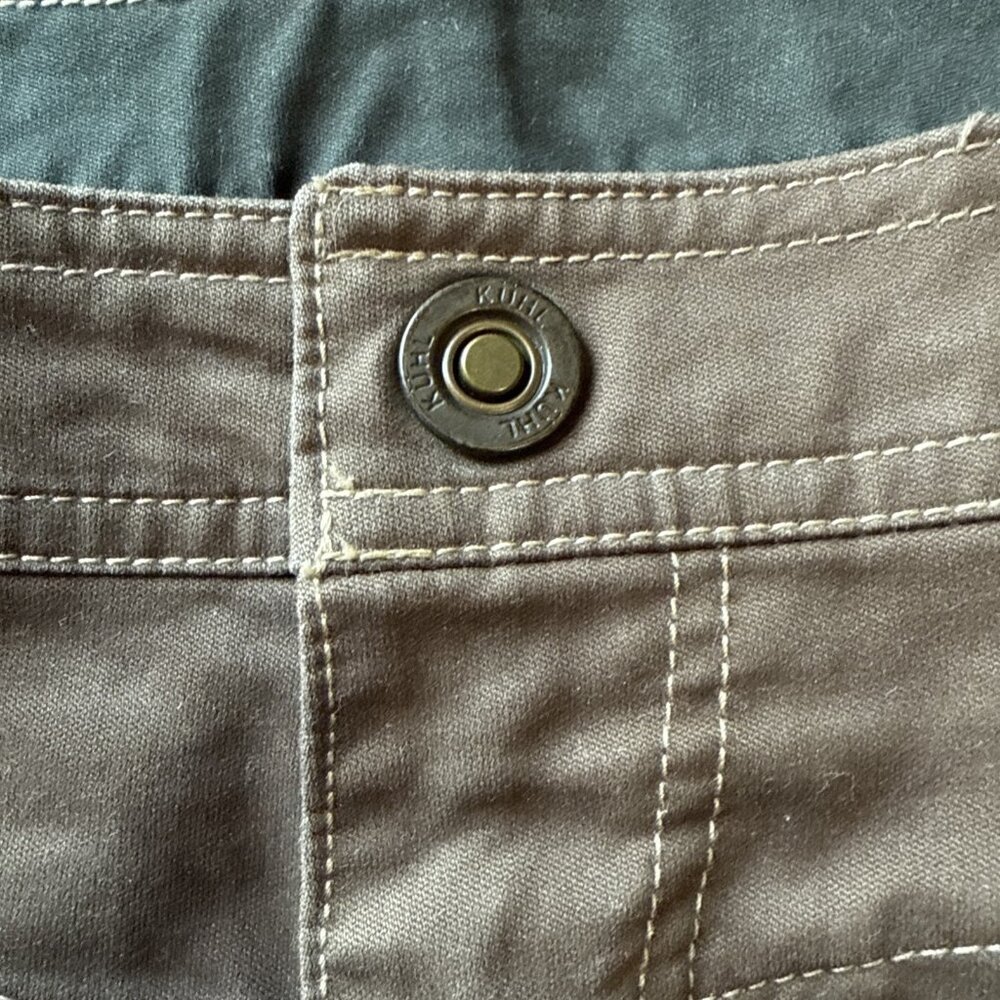 Kuhl Pants Womens 4 Brown Born In The Mountains Cargo Hiking Outdoor cargo - Picture 3 of 9
